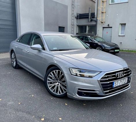 Audi A8 cena 250000 przebieg: 85000, rok produkcji 2018 z Mysłowice małe 121